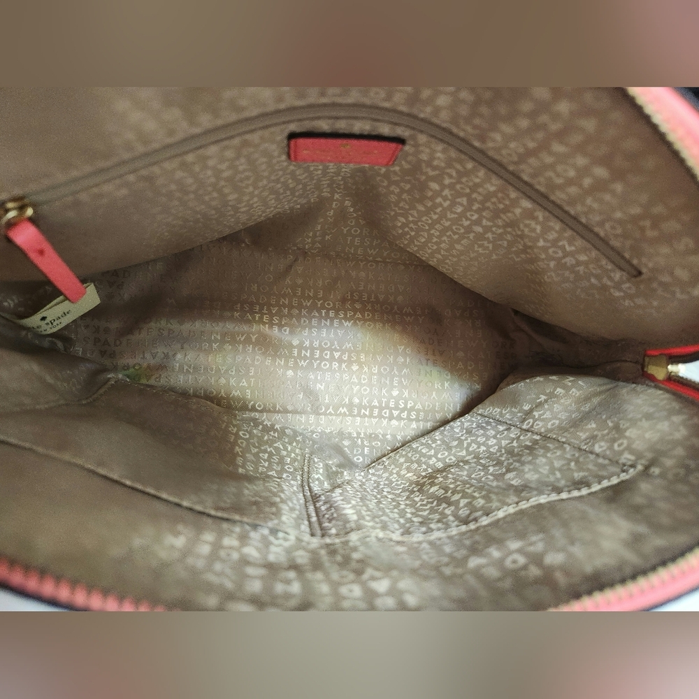 Kate Spade Carli Wakefield Lane 2 Way Done Satchel Crossbody In Coral Orange. - Picture 16 of 16